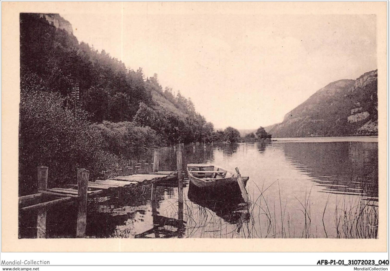 AFBP1-01-0021 - NANTUA - Vue Sur Lr Lac - Nantua