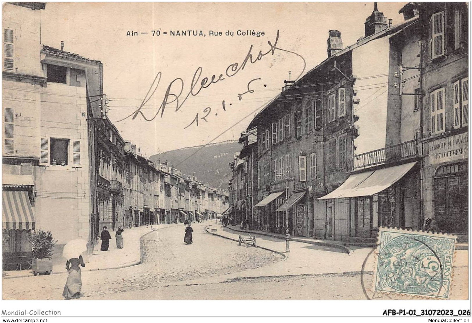 AFBP1-01-0014 -  NANTUA - Rue Du College - Oyonnax