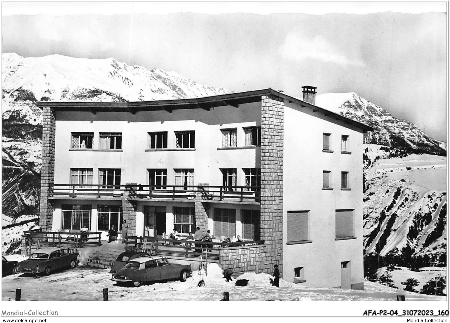 AFAP2-04-0168 - Station LE SAUZE-BARCELONNETTE - Hôtel L'eau Vive - Barcelonnetta