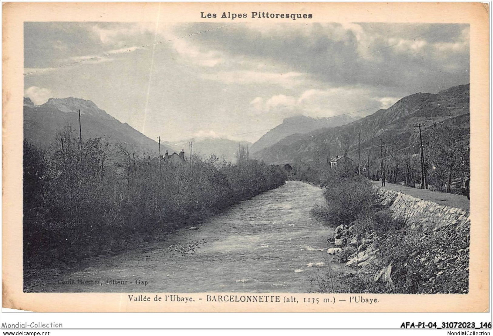 AFAP1-04-0074 - Vallée De L'ubaye - BARCELONNETTE - L'ubaye - Barcelonnette
