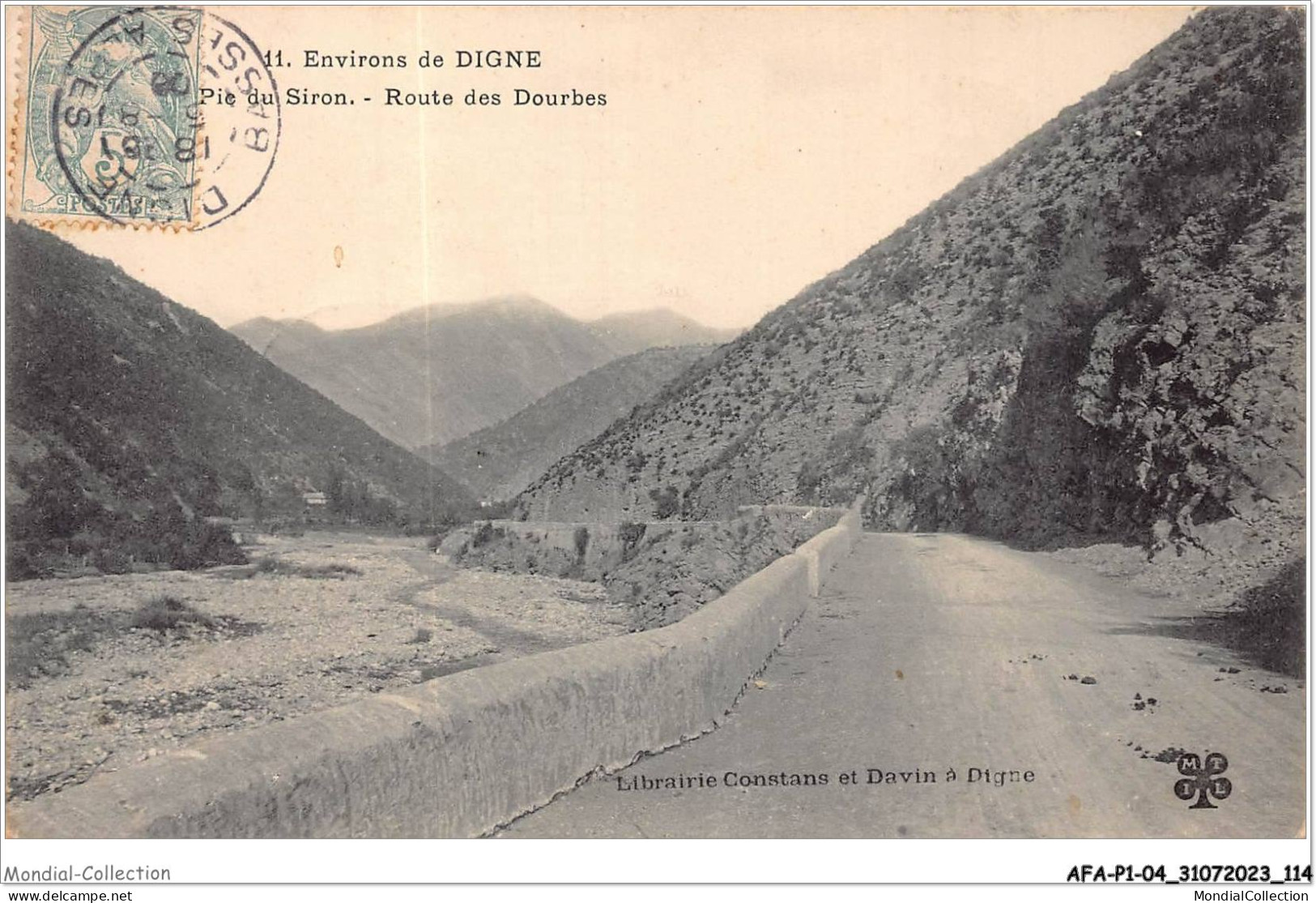 AFAP1-04-0058 - Environs De DIGNE - Pie Du Siron - Route Des Dourbes - Digne