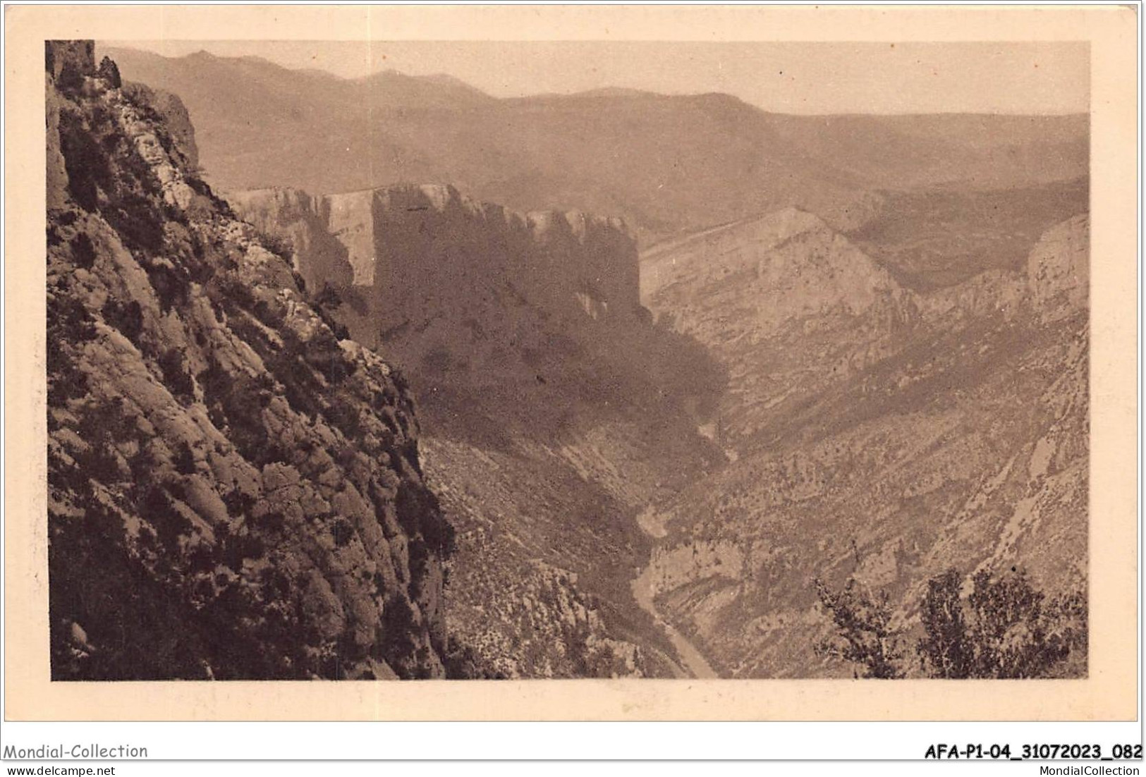 AFAP1-04-0042 - GORGES DU VERDON - Falaises Du - Bois D'aïre - Au Dessus De L'escalès - Other & Unclassified