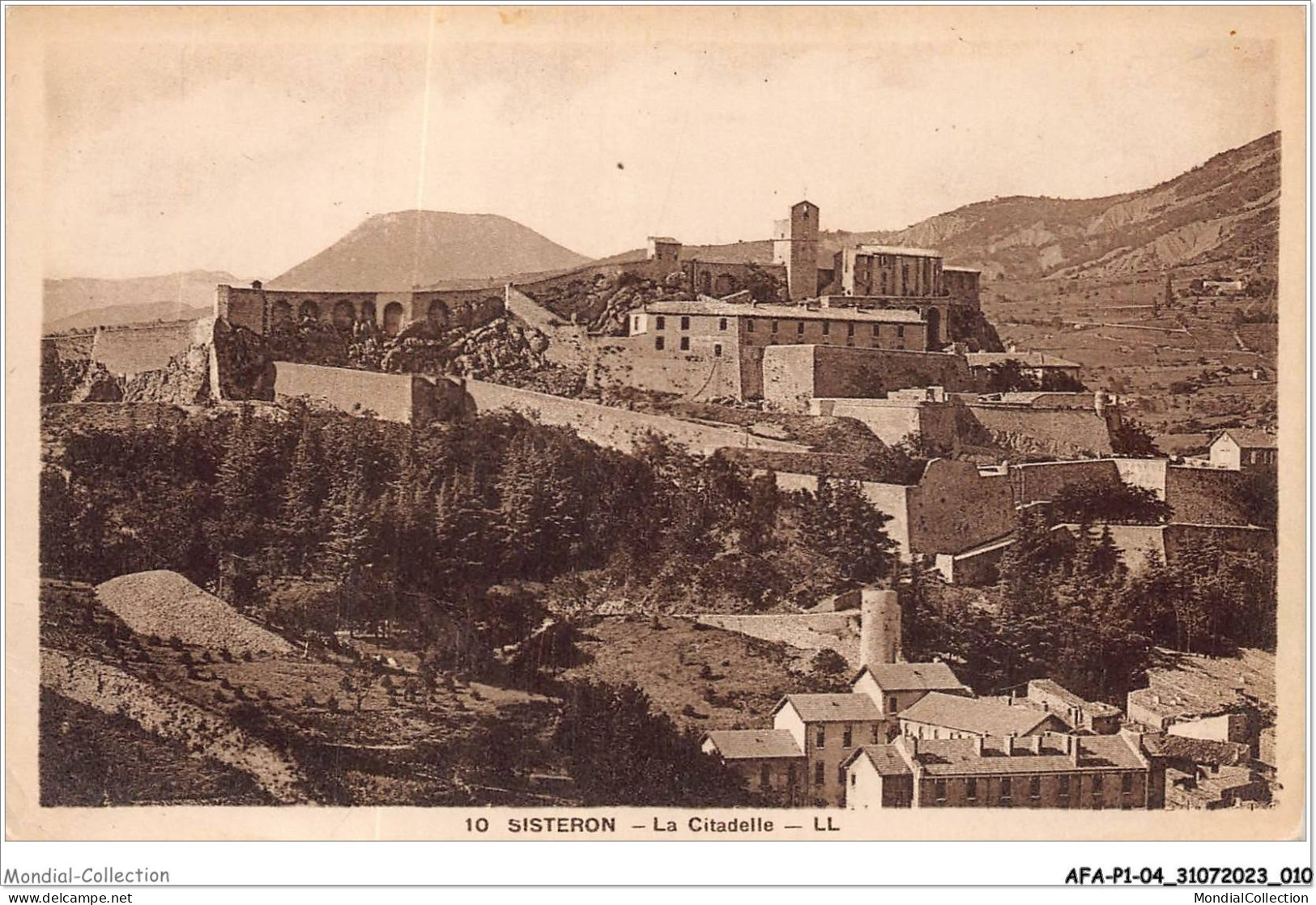 AFAP1-04-0006 - SISTERON - La Citadelle - Sisteron