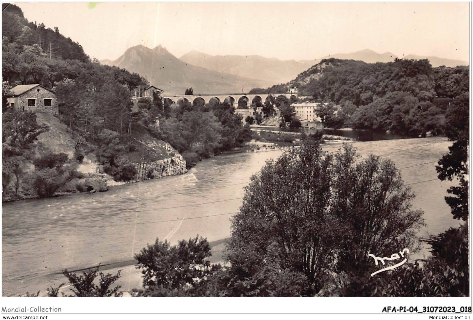 AFAP1-04-0010 - SISTERON - Pont Sur La Durance - Sisteron