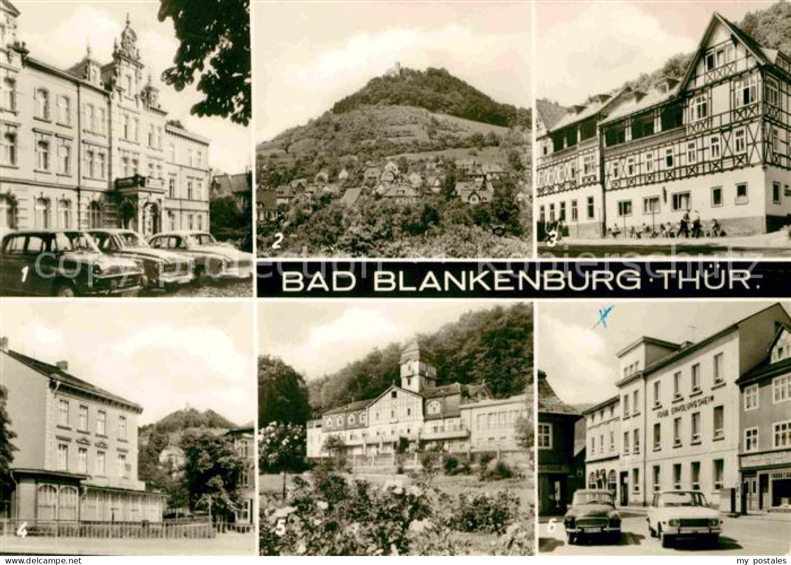 72634380 Bad Blankenburg Erholungsheim Magnus Poser Burgruine Greifenstein Bad B - Bad Blankenburg