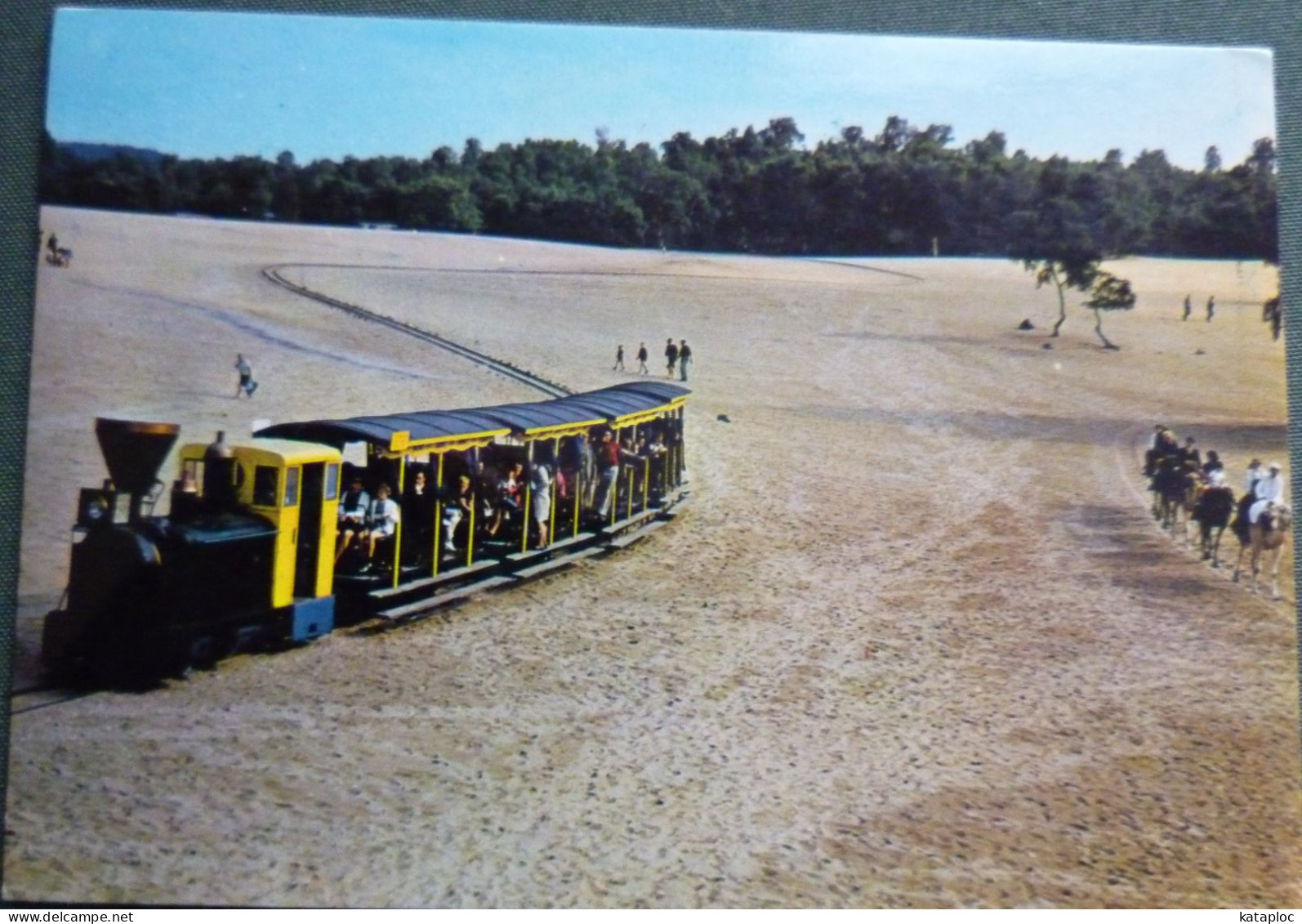 CARTE MER DE SABLE - ERMENONVILLE - OISE - 60 - JEAN RICHARD - LE TRAIN - Ermenonville