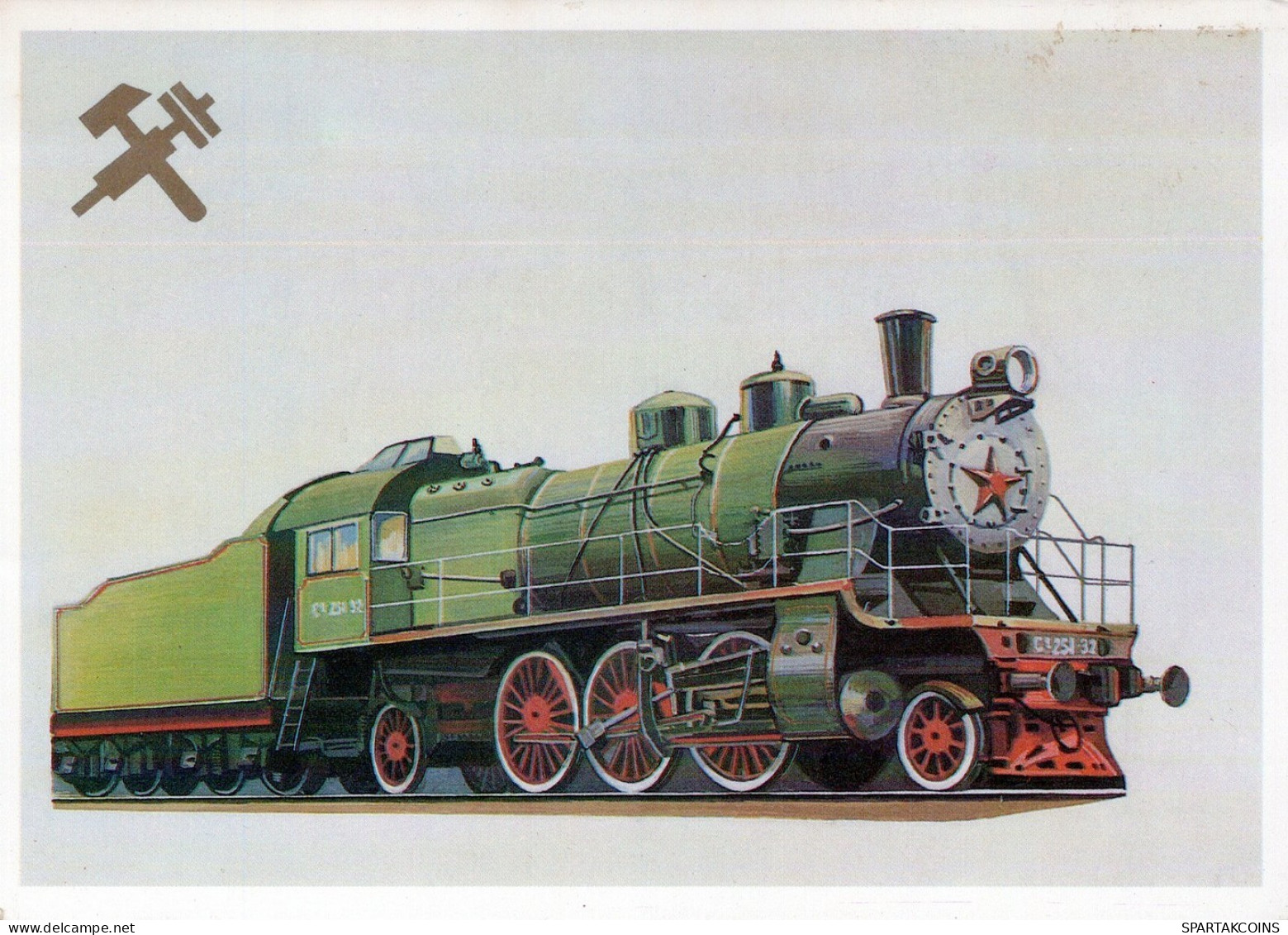 ZUG Schienenverkehr Eisenbahnen Vintage Ansichtskarte Postkarte CPSM #PAA769.A - Trenes