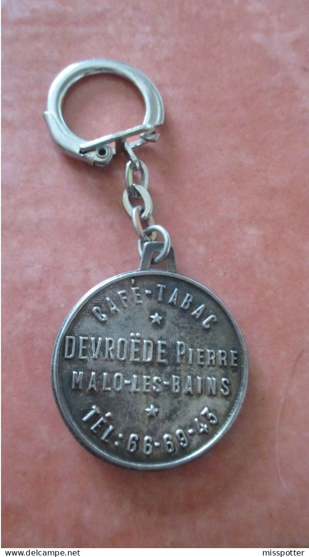 Porte Clé Vintage Café Tabac Malo-les-Bains - Key-rings