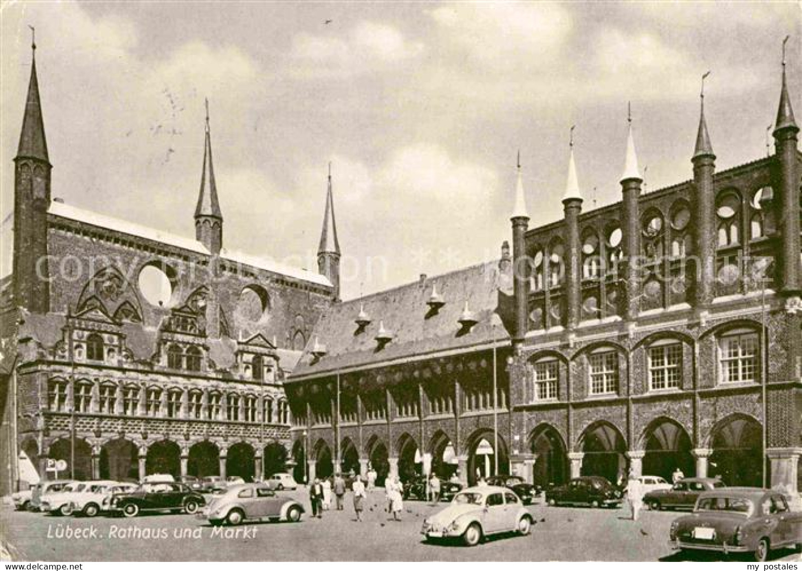 72634361 Luebeck Rathaus Markt Luebeck - Luebeck