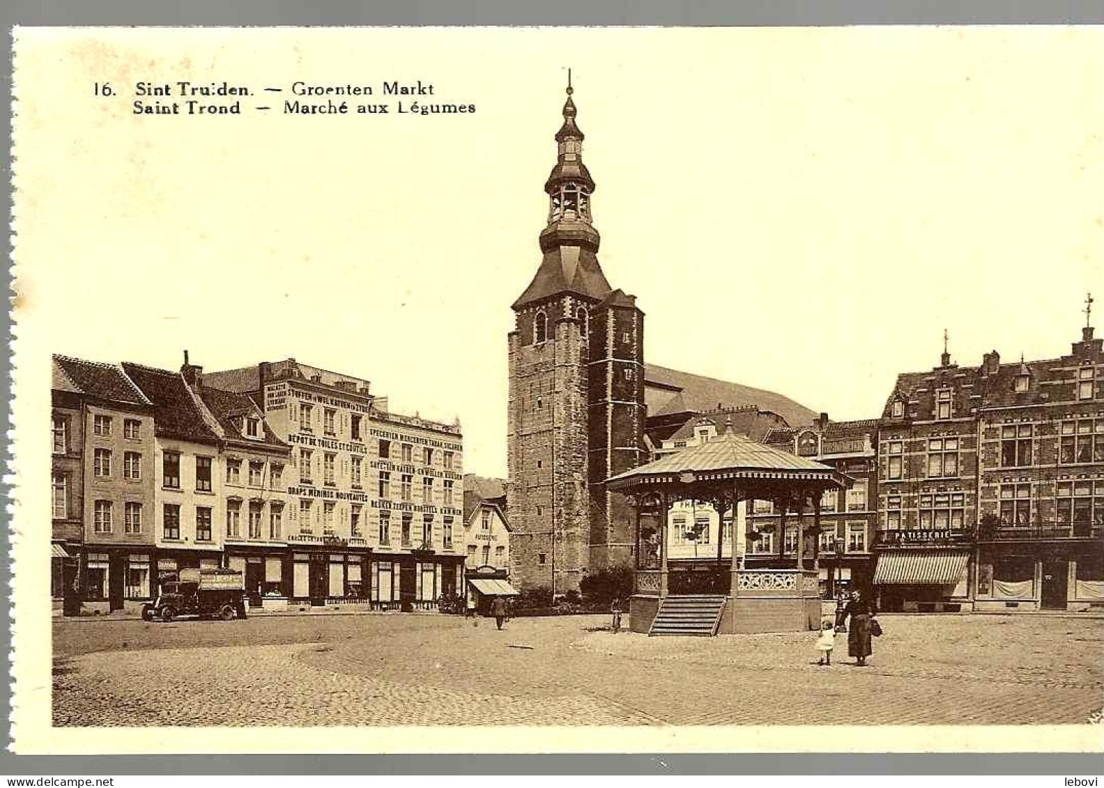 SINT – TRUIDEN « Groenten Markt » - Ed. Desaix, Bxl - Sint-Truiden