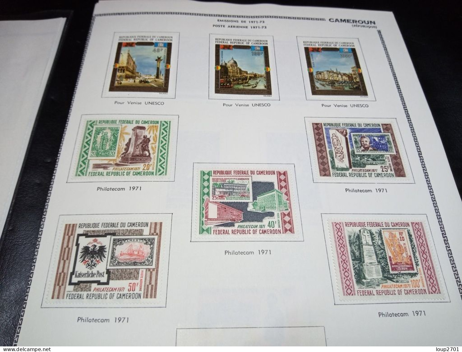 DM975 BEAU LOT FEUILLES COLONIES MAJORITE NEUFS COTE++ DEPART 10€ - Collections (with Albums)