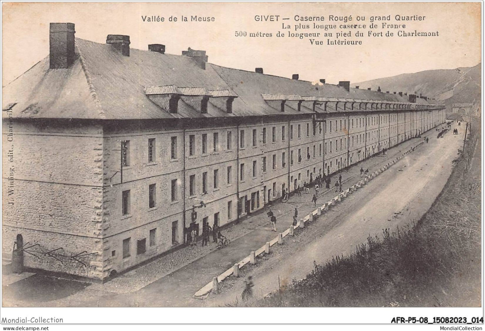 AFRP5-08-0343 - Vallée De La Meuse - GIVET - Caserne Rougé Ou Grand Quartier - Givet