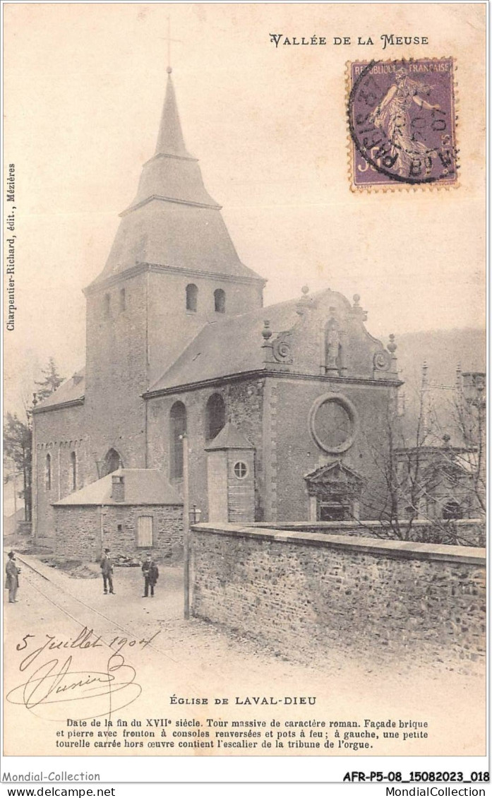 AFRP5-08-0345 - Vallée De La Meuse - église De LAVAL-DIEU - Montherme