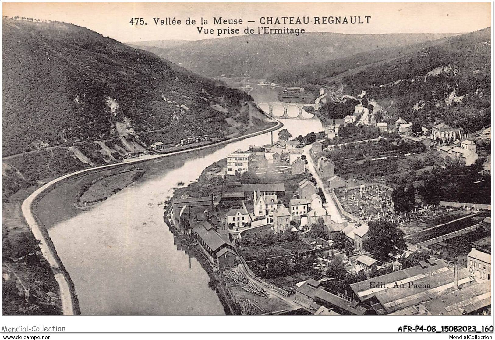 AFRP4-08-0328 - La Vallée De La Meuse - CHATEAU-REGNAULT - Vue Prise De L'ermitage - Other & Unclassified