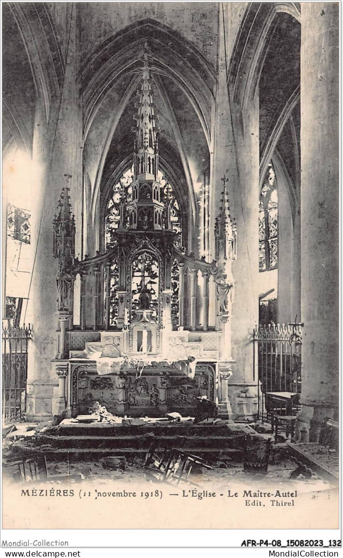 AFRP4-08-0314 - MEZIERES - L'église - Le Maître-autel - Charleville