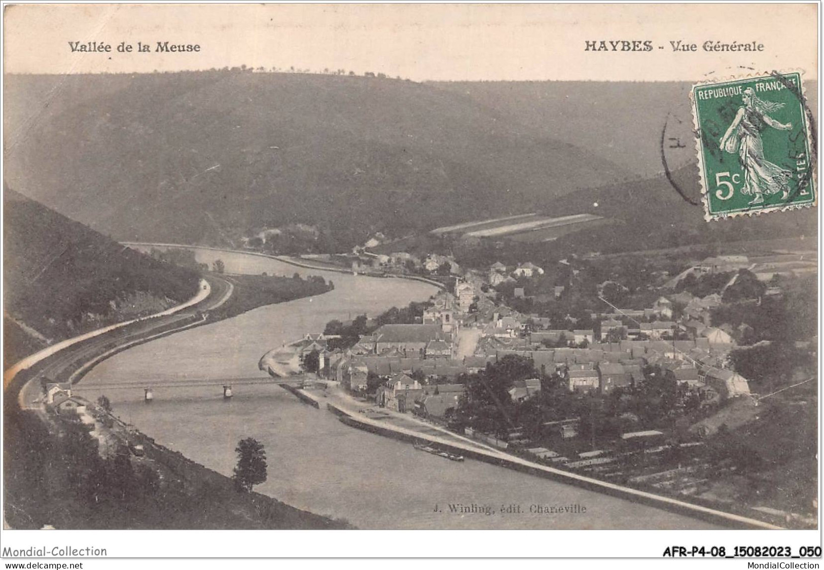 AFRP4-08-0273 - Vallée De La Meuse - HAYBES - Vue Générale - Autres & Non Classés