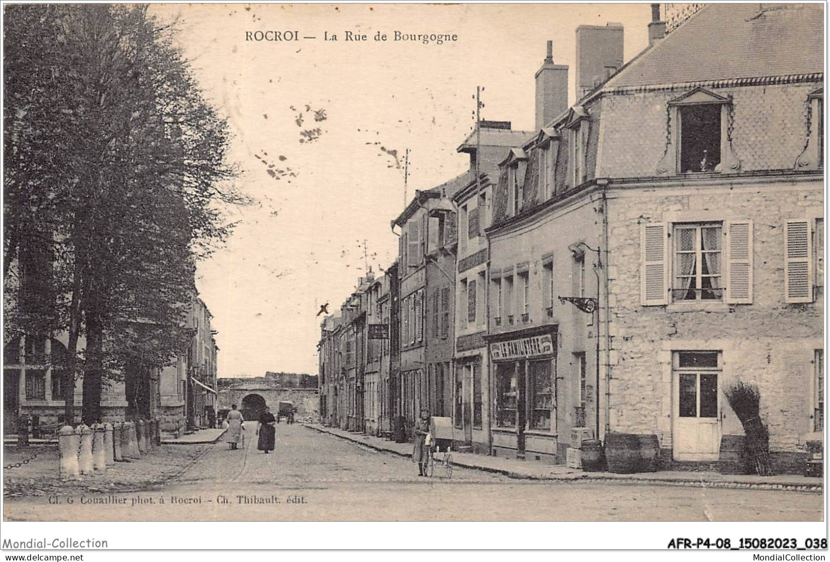 AFRP4-08-0267 - ROCROI - La Rue De Bourgogne - Charleville