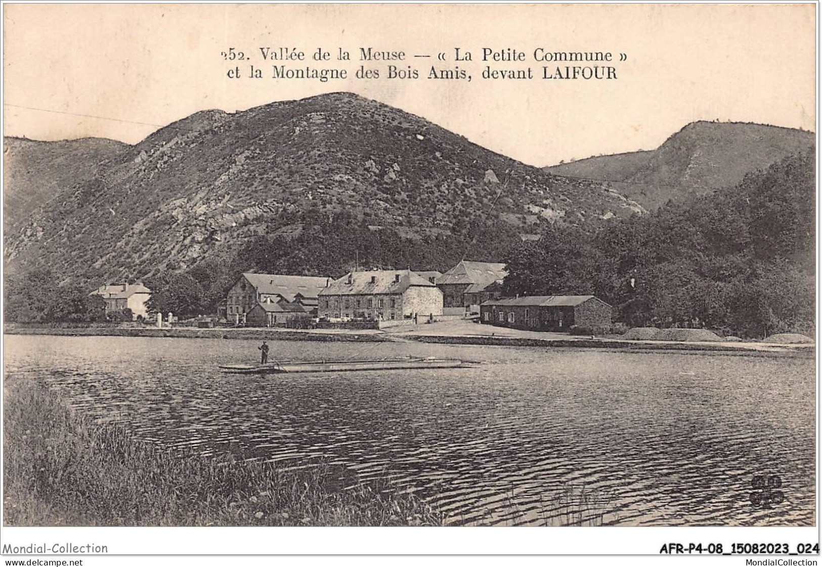 AFRP4-08-0260 - Vallée De La Meuse - La Petite Commune Et La Montagne Des Bois Amis - Devant LAIFOUR  - Charleville