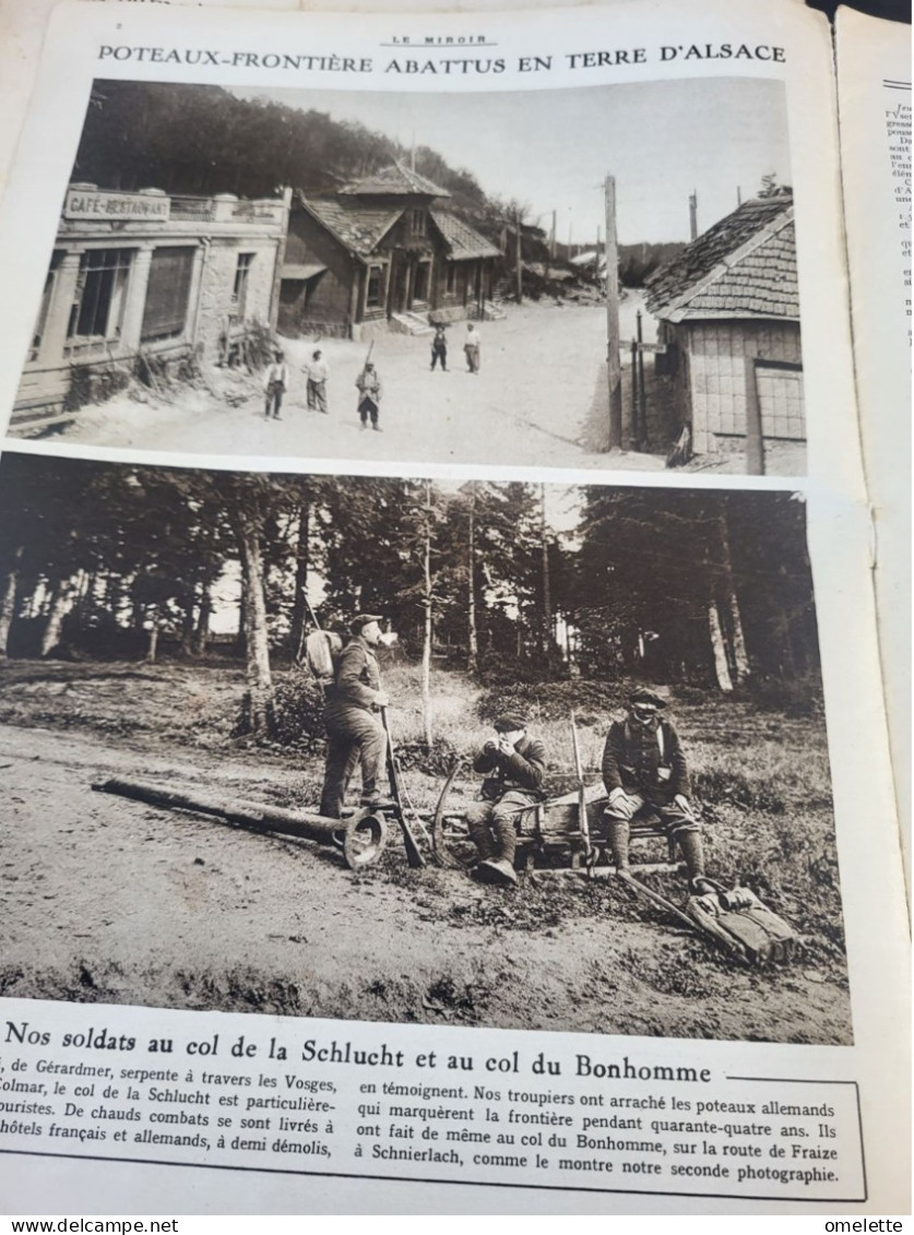 MIROIR 15/DE MAUD HUY/COL SCHLUCHT/METZERAL/FRANCHET D ESPEREY /TRAUBACH LE BAS/CLERMONT ARGONNE/CALVAIRES/AVION GILBERT - 1900 - 1949