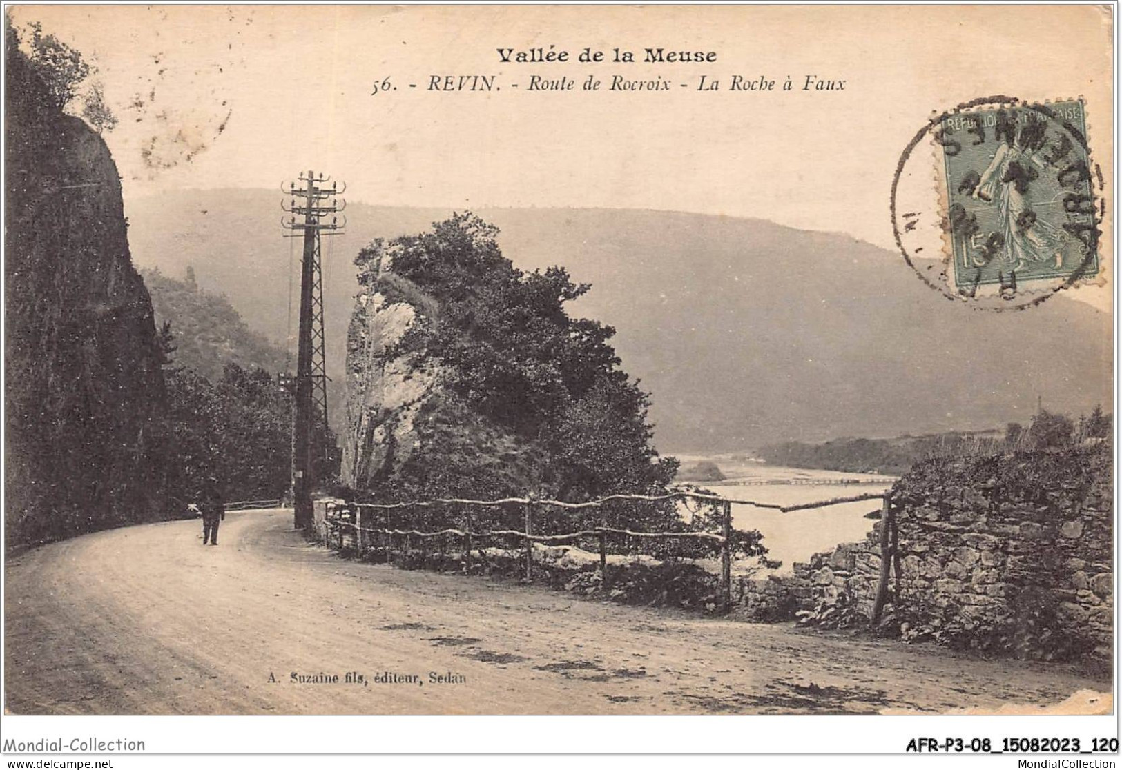 AFRP3-08-0213 - Vallée De La Meuse - REVIN - Route De Rocroix - La Roche à Faux - Revin