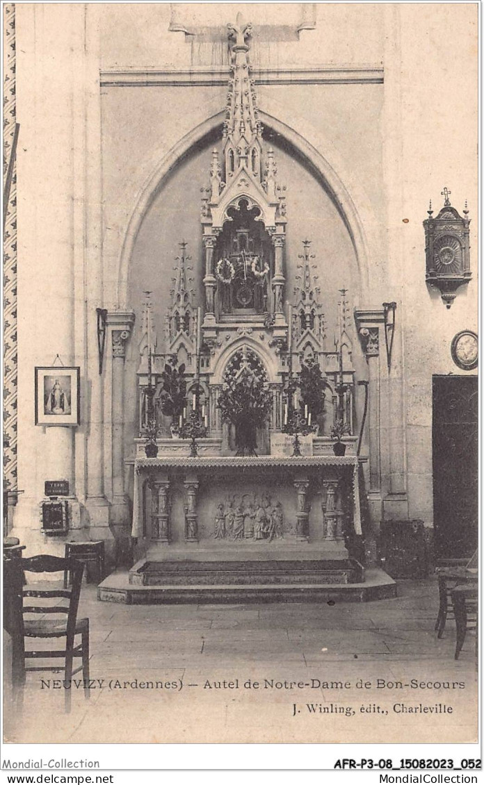 AFRP3-08-0179 - NEUVIZY - Autel De Notre-dame De Bon-secours - Rethel