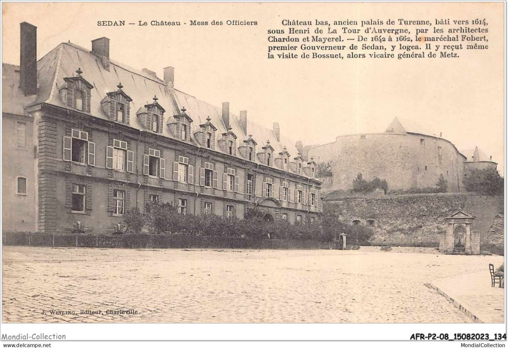 AFRP2-08-0131 - SEDAN - Le Château - Mess Des Officiers - Sedan