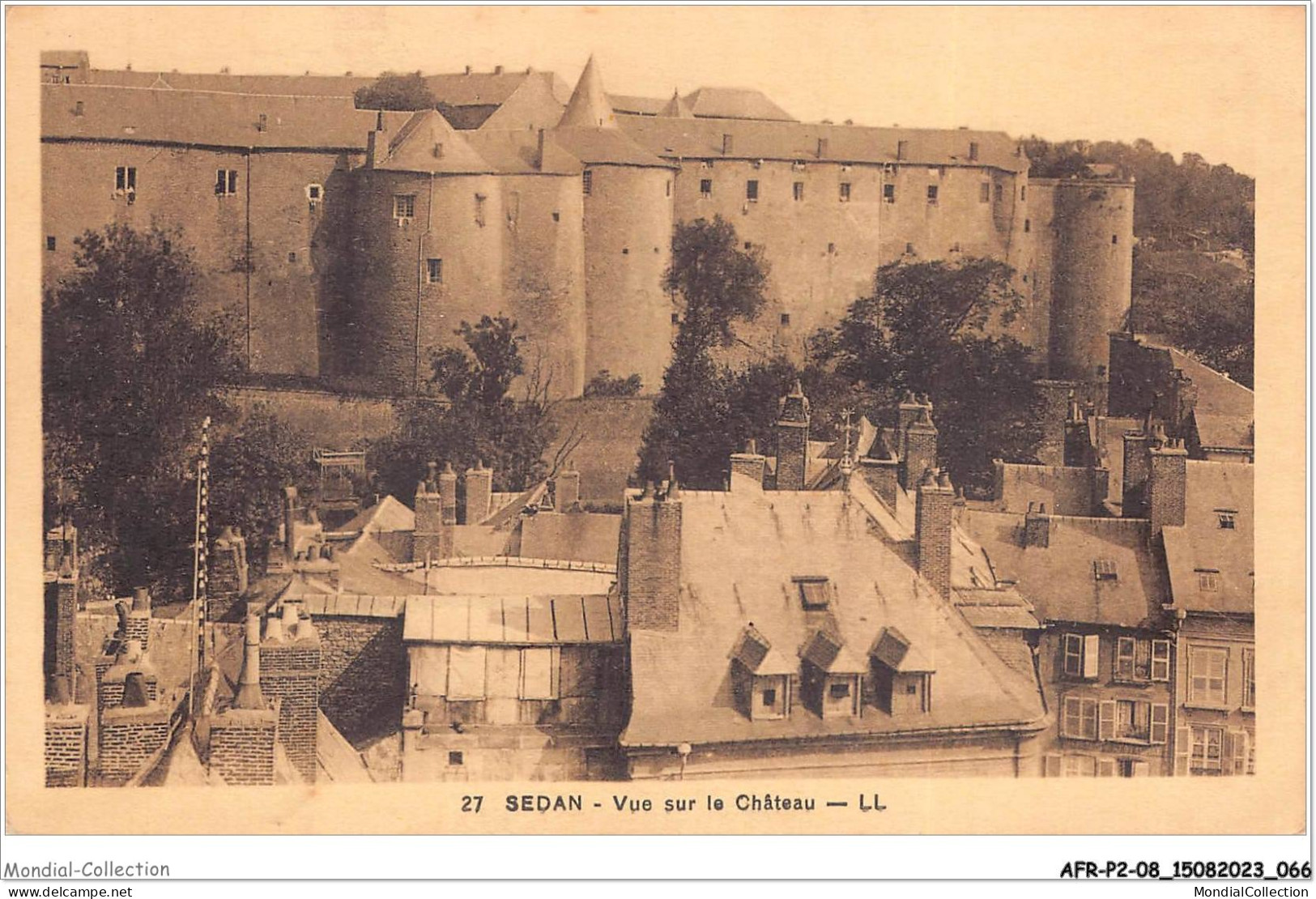 AFRP2-08-0097 - SEDAN - Vue Sur Le Château - Sedan