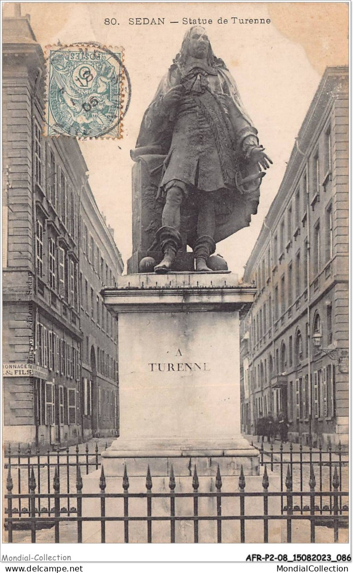 AFRP2-08-0107 - SEDAN - Statue De Turenne - Sedan