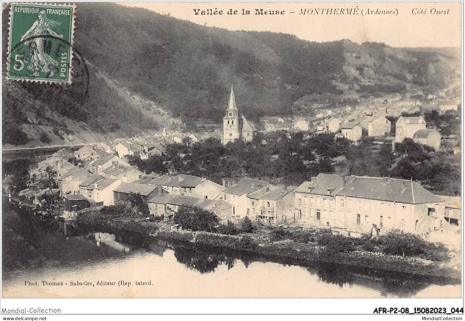 AFRP2-08-0086 - Vallée De La Meuse - MONTHERME - Côté Ouest - Montherme