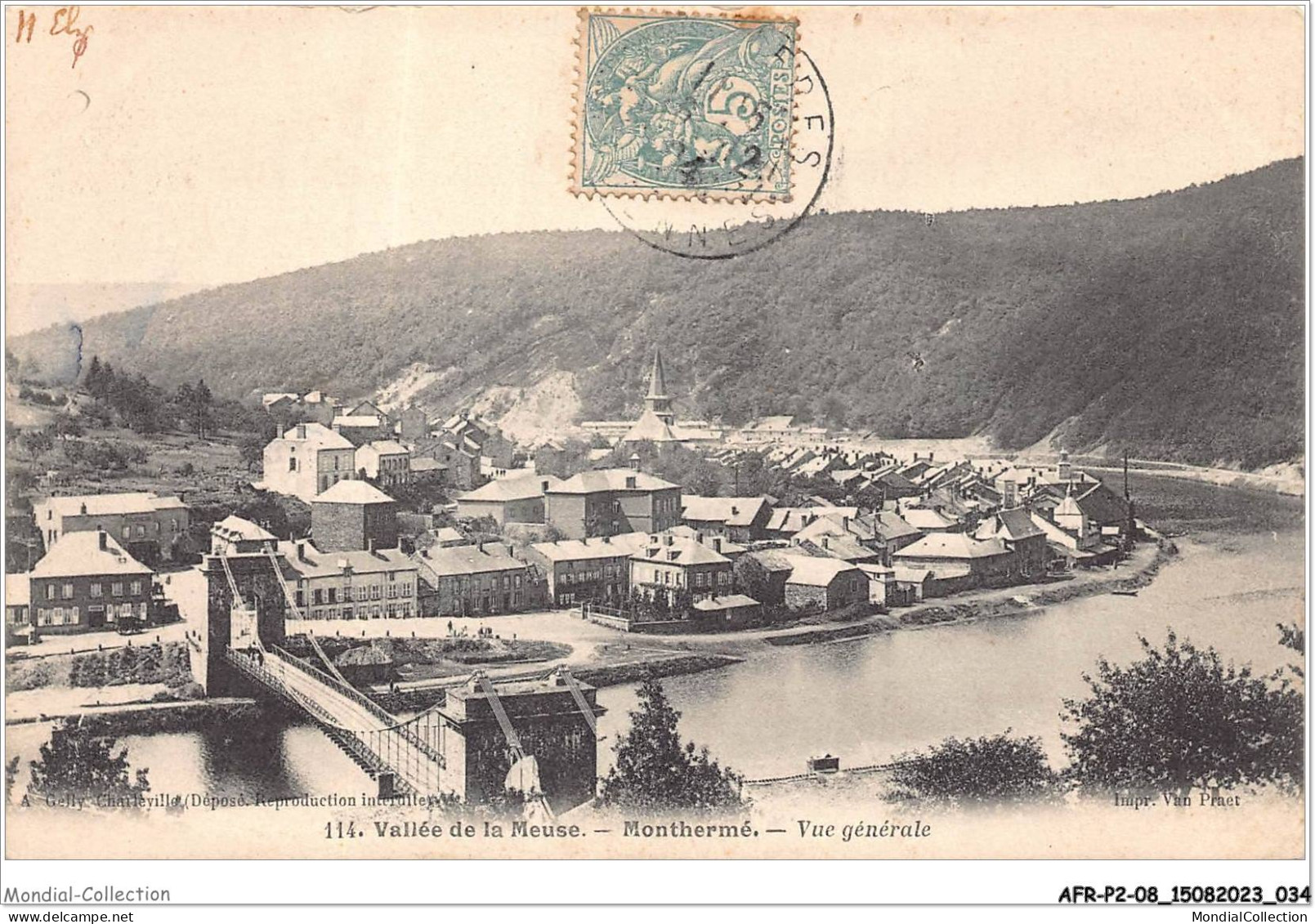 AFRP2-08-0081 - Vallée De La Meuse - MONTHERME - Vue Générale  - Montherme