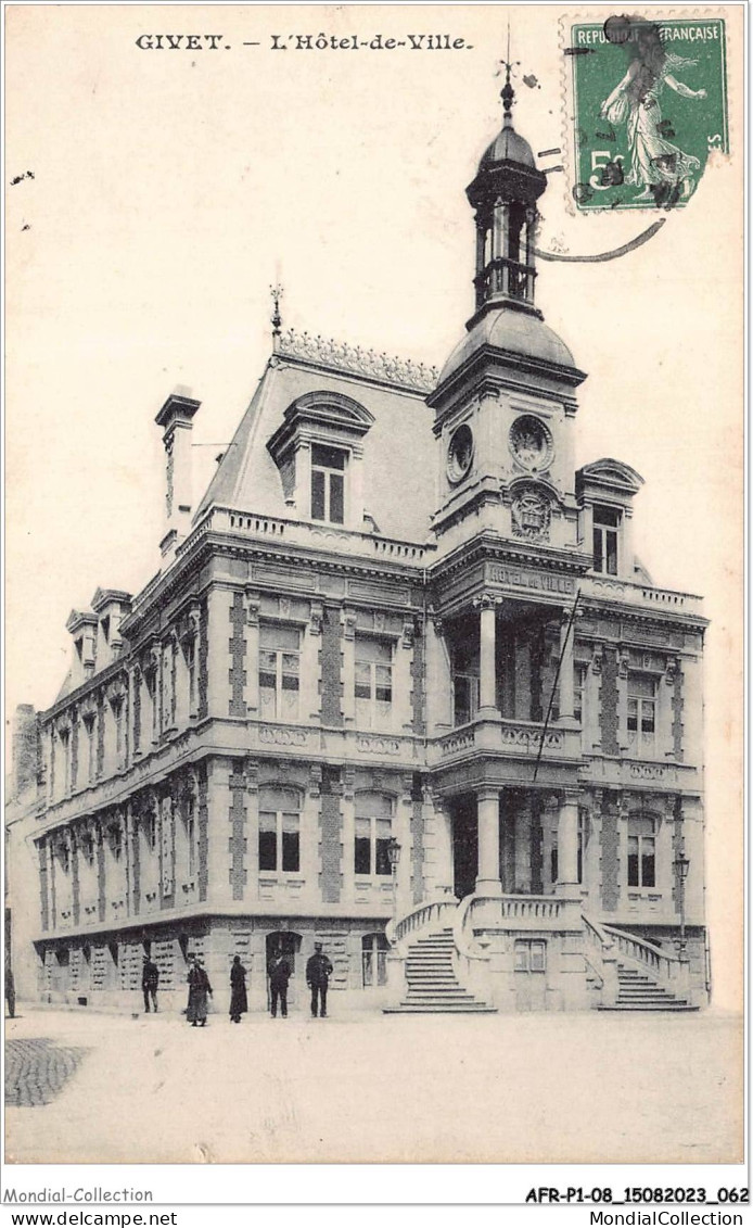 AFRP1-08-0032 - GIVET - L'hôtel De Ville - Givet