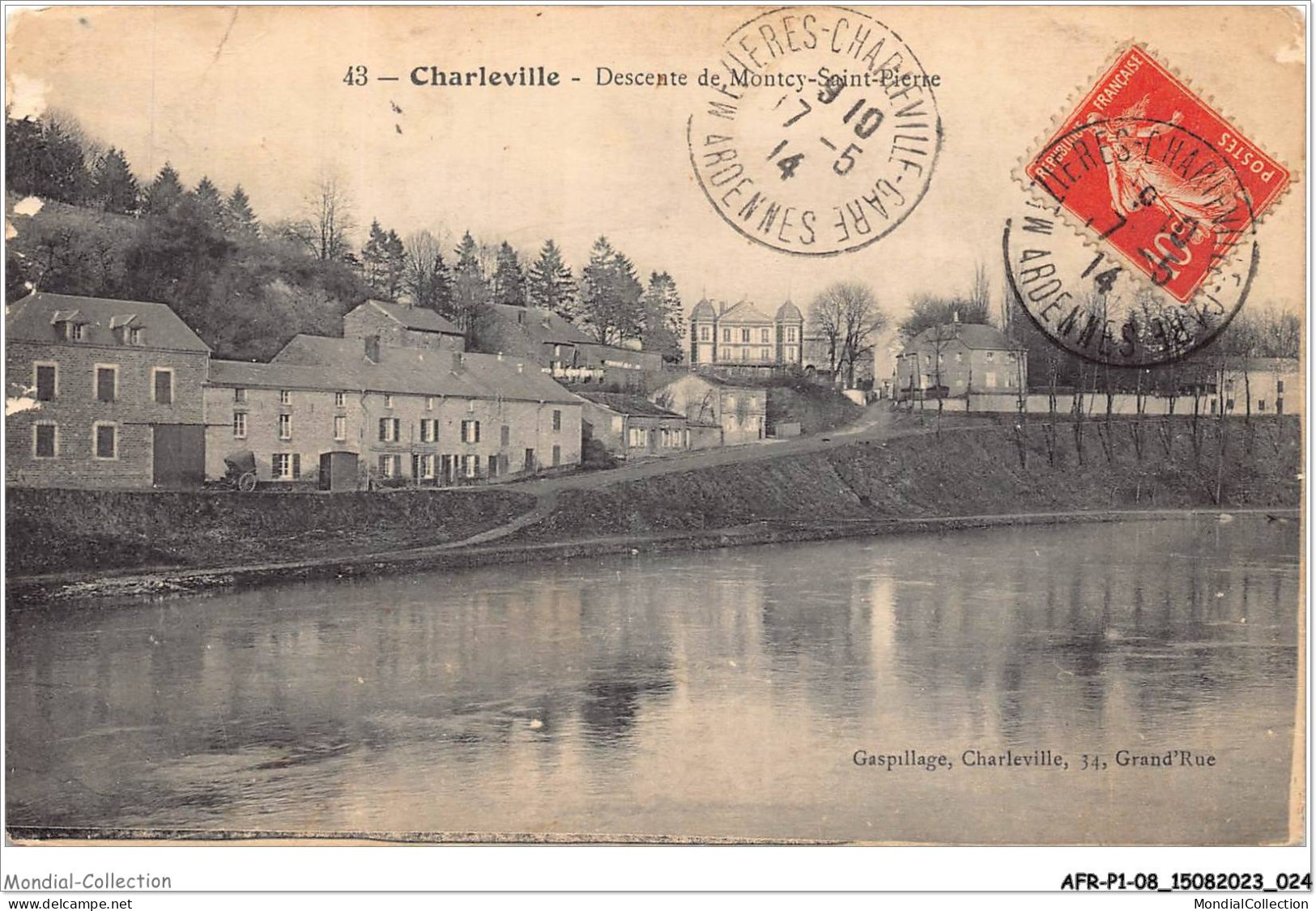 AFRP1-08-0013 - CHARLEVILLE - Descente De Montcy-saint-pierre - Charleville