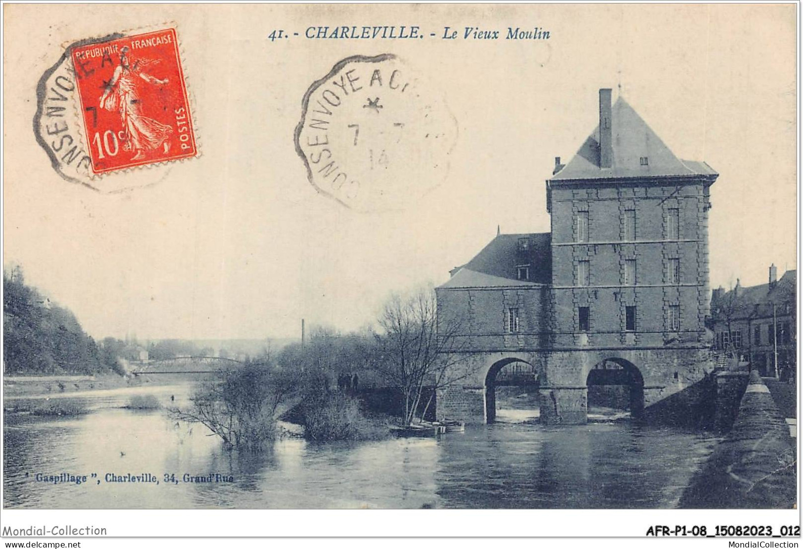 AFRP1-08-0007 - CHARLEVILLE - Le Vieux Moulin  - Charleville