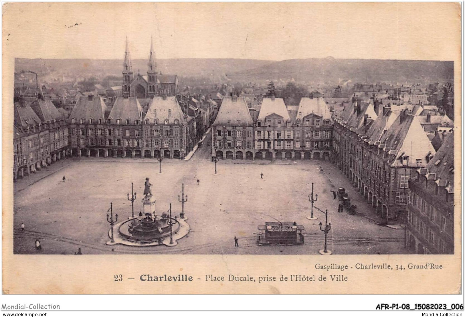 AFRP1-08-0004 - CHARLEVILLE - Place Ducale - Prise De L'hôtel De Ville - Charleville