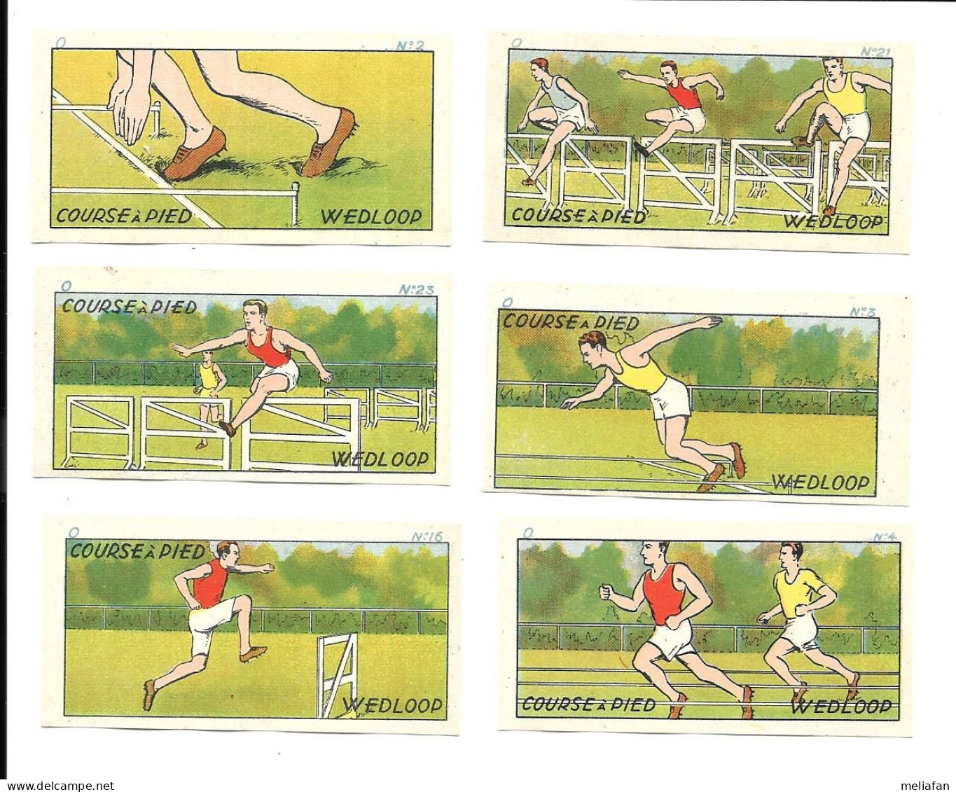 BV04 - VIGNETTES CHOCOLAT JACQUES - COURSE A PIED - Athletics