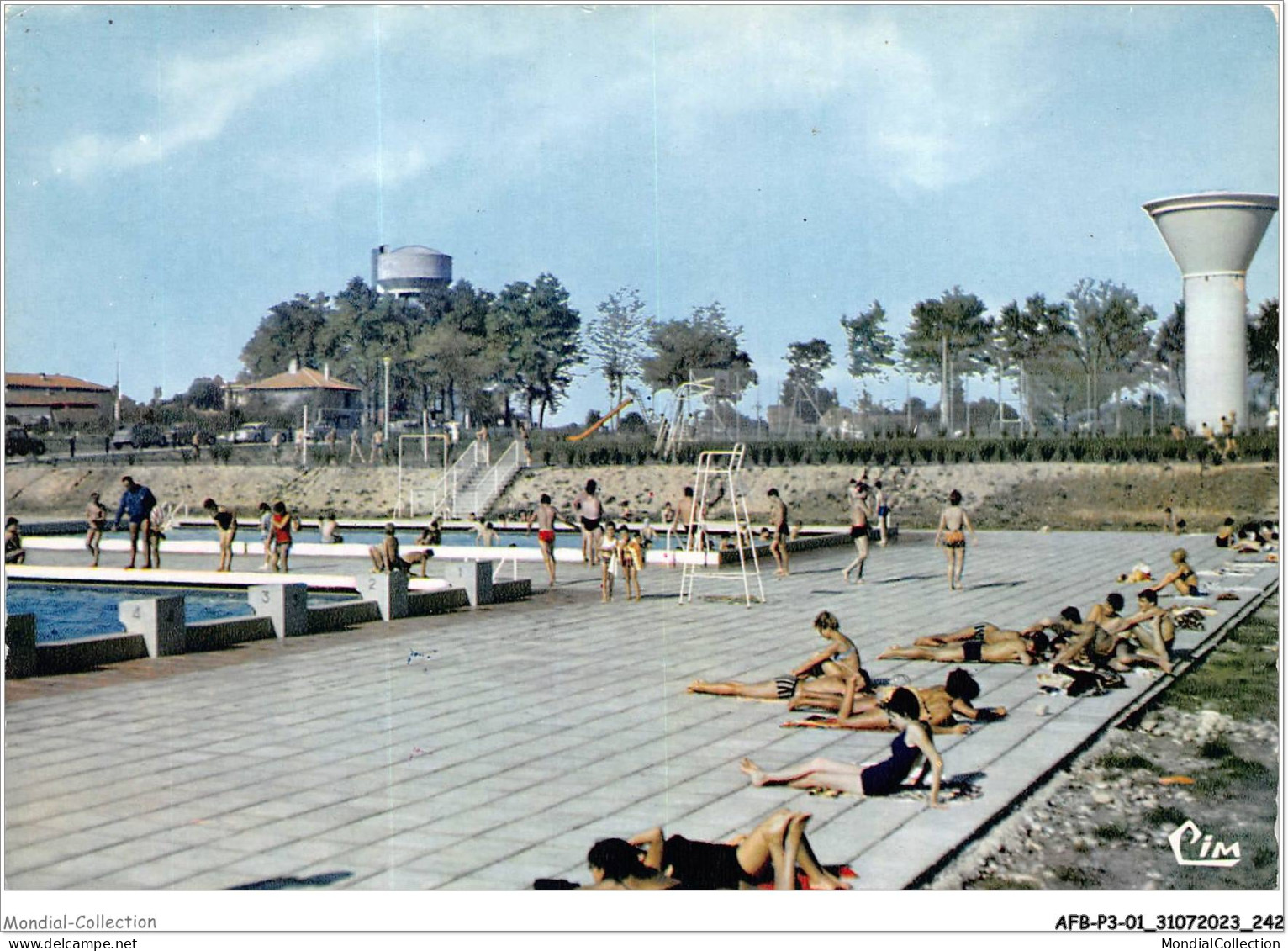 AFBP3-01-0343 - VILLARS-LES-DOMBES - La Piscine - Villars-les-Dombes