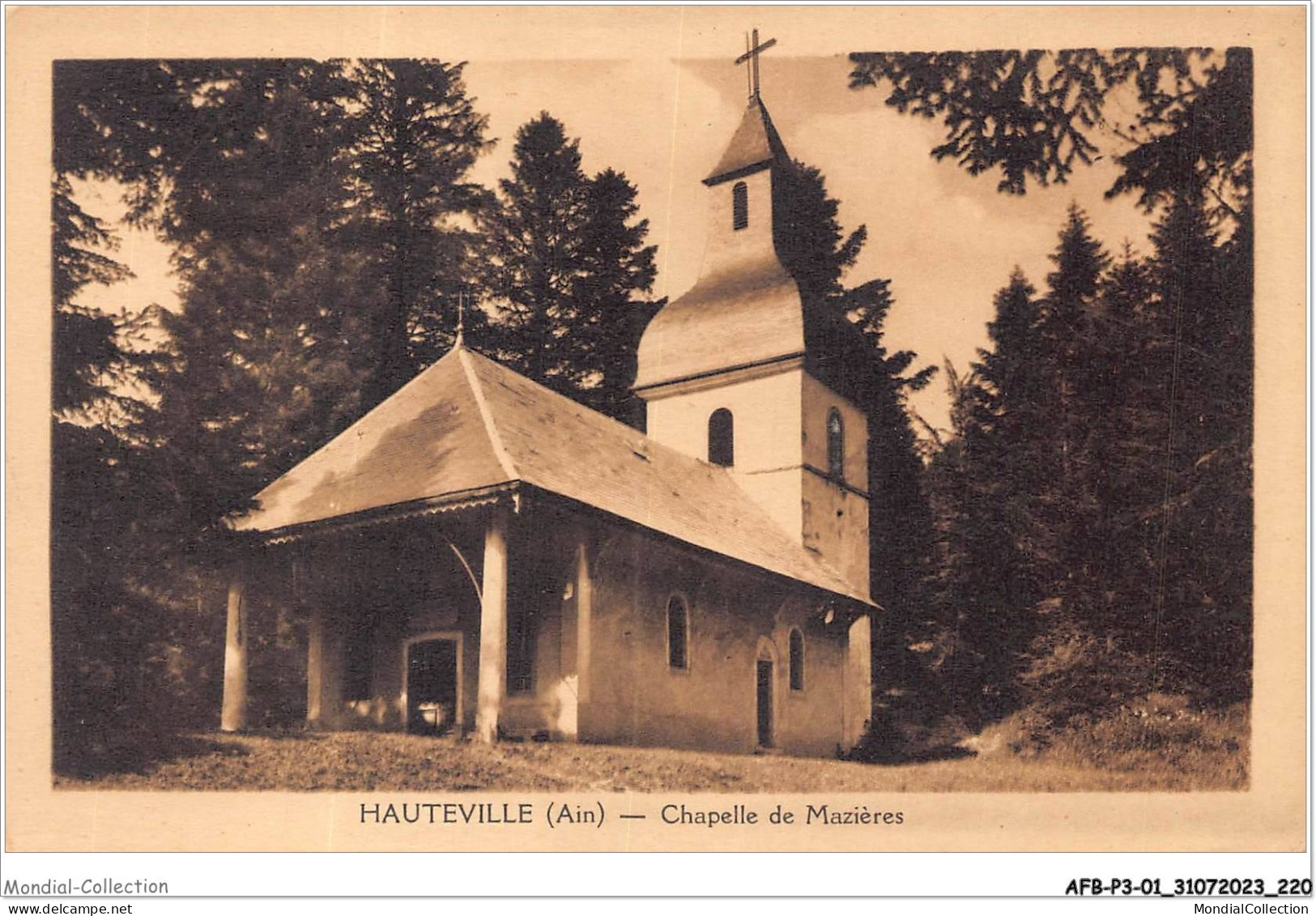 AFBP3-01-0332 - HAUTEVILLE - Chapelle De Maziêres - Hauteville-Lompnes
