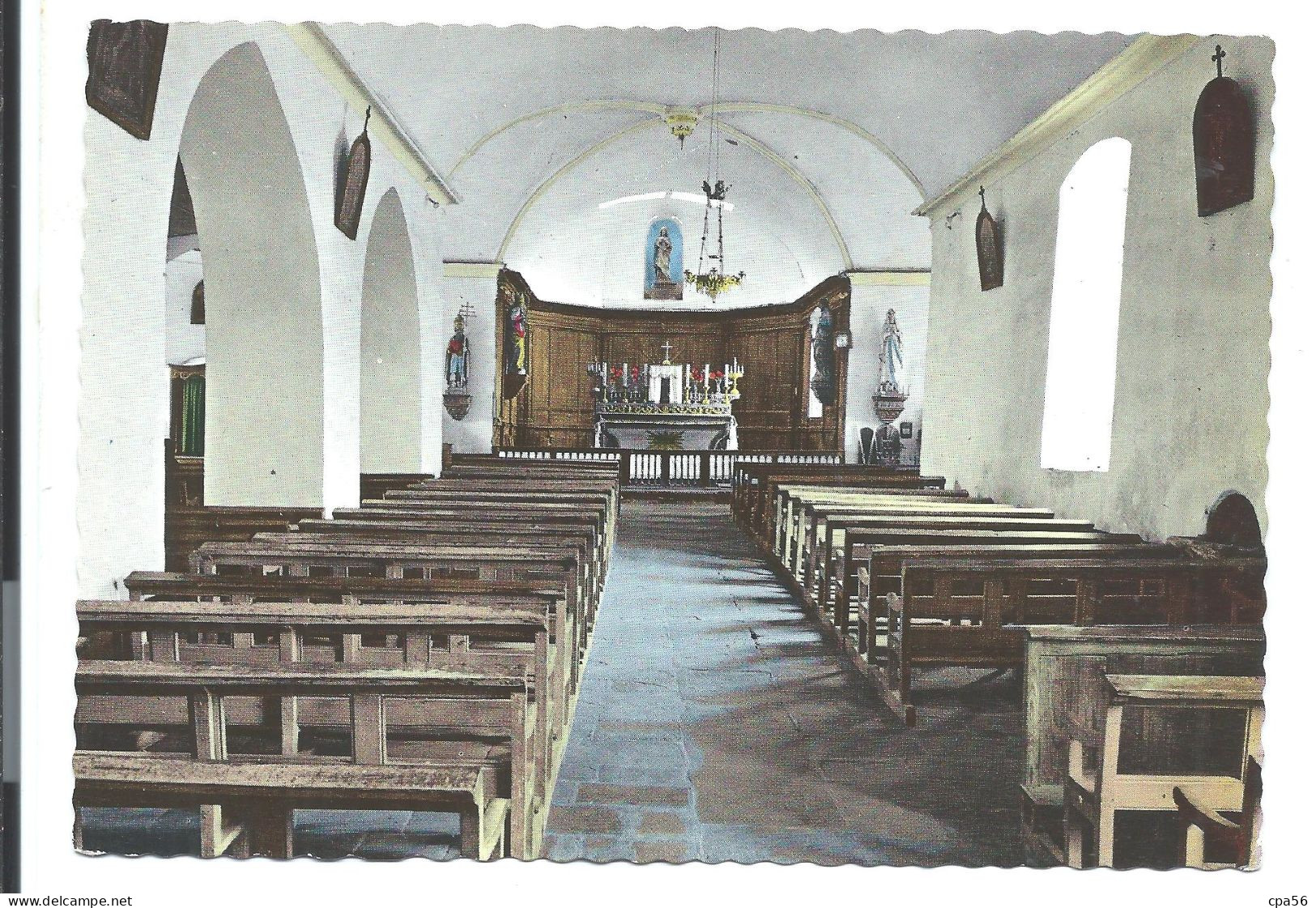 L'intérieur De L'Église De PLOEREN - N°3 Ropert - Altri & Non Classificati