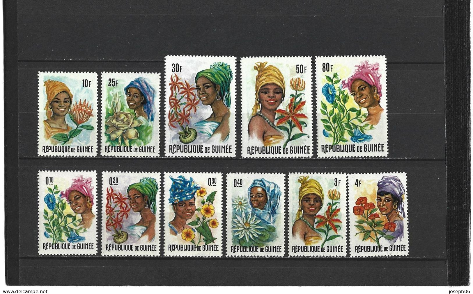GUINEE  République  1966  Y.T.  N° 273  à  283  Complet   NEUF** - Guinee (1958-...)