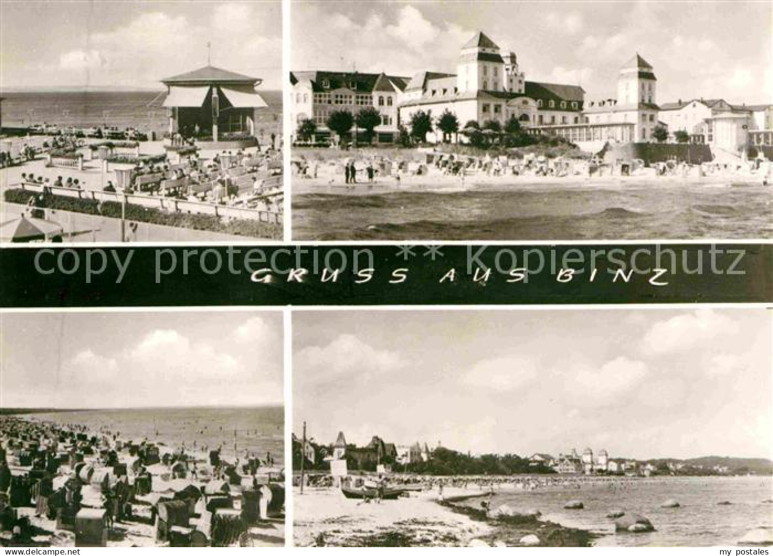 72634263 Binz Ruegen Promenade Strand  Binz - Autres & Non Classés