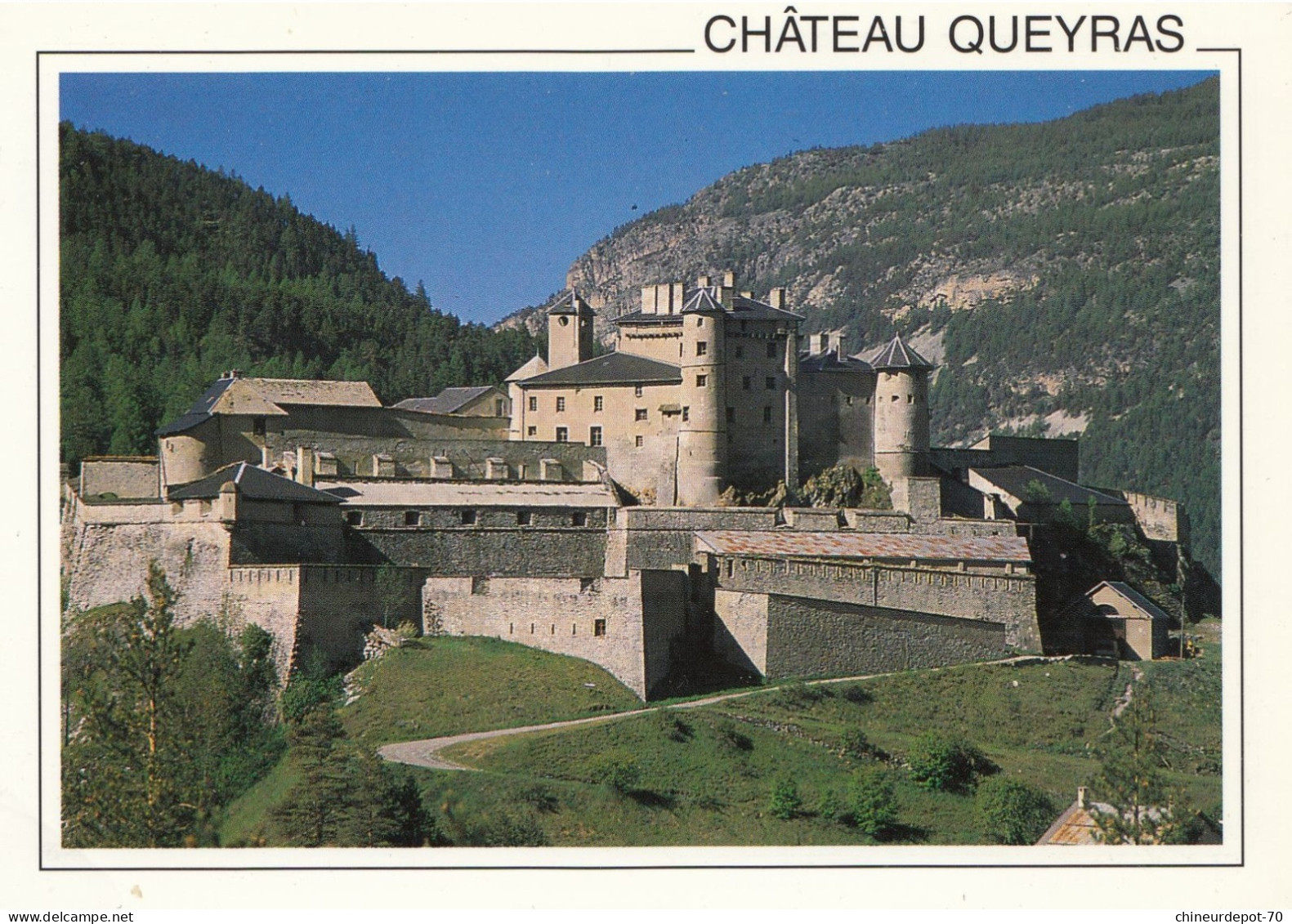 France  Hautes Alpes Briançon  Château Queyras - Briancon