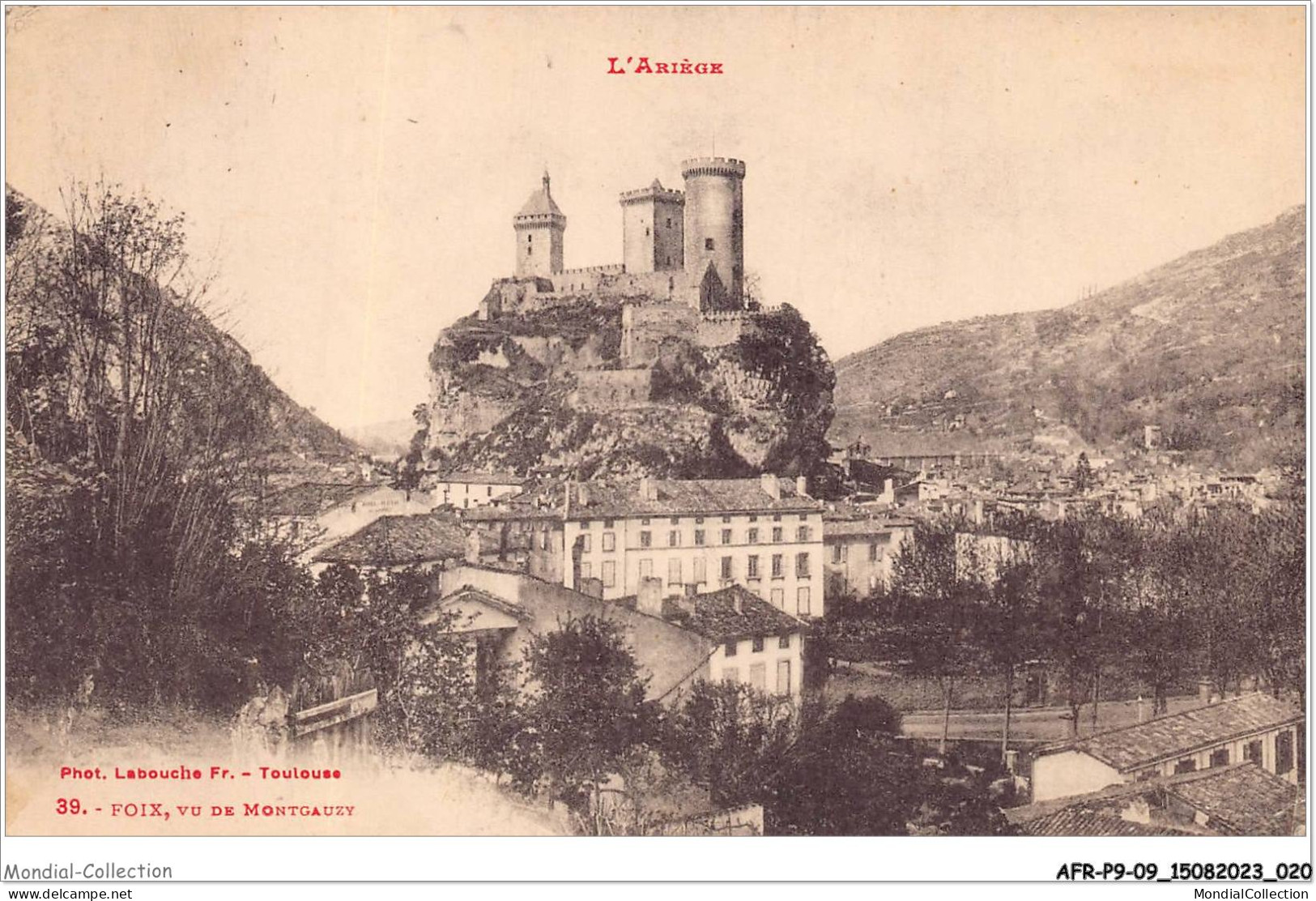 AFRP9-09-0779 - L'ariège - FOIX - Vu De Montgauzy - Foix