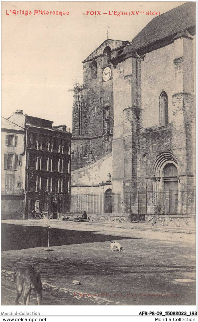 AFRP8-09-0749 - L'ariège Pittoresque - FOIX - L'église - Foix