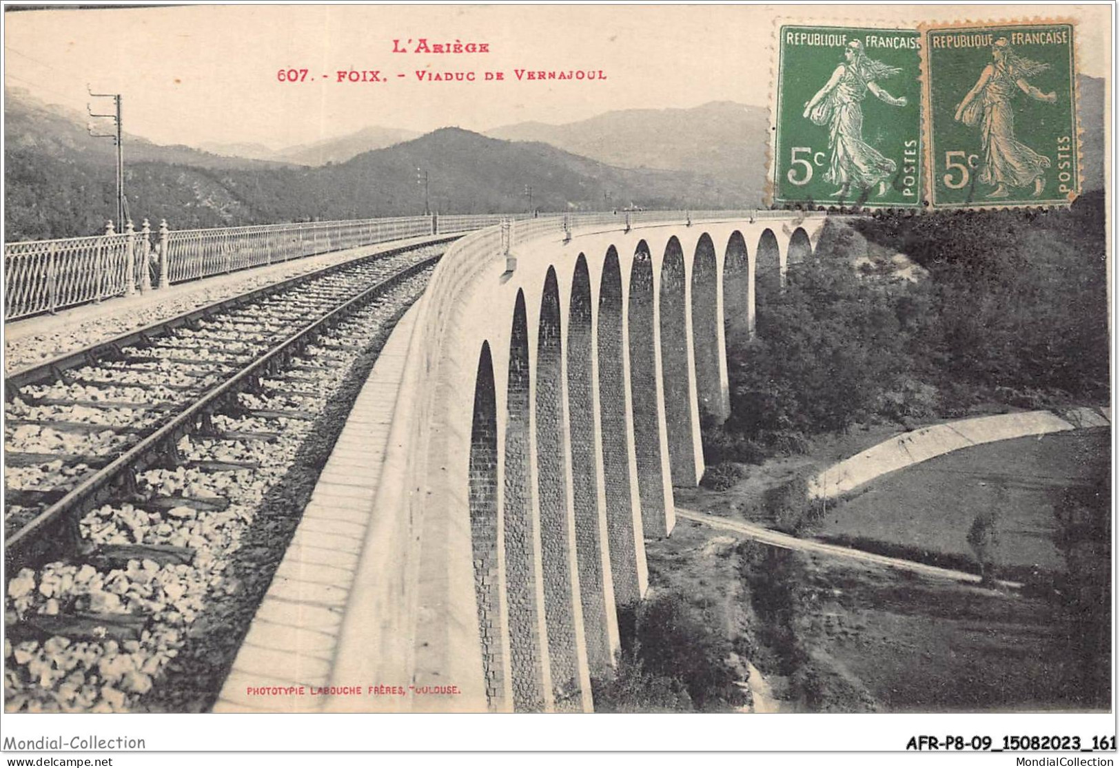 AFRP8-09-0733 - L'ariège - FOIX - Viaduc De Vernajoul - Foix