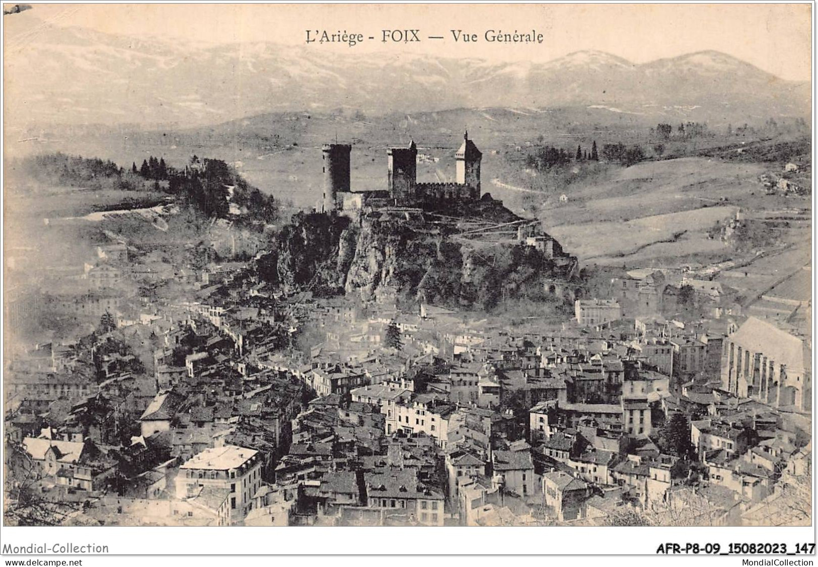 AFRP8-09-0726 - L'ariège - FOIX - Vue Générale - Foix