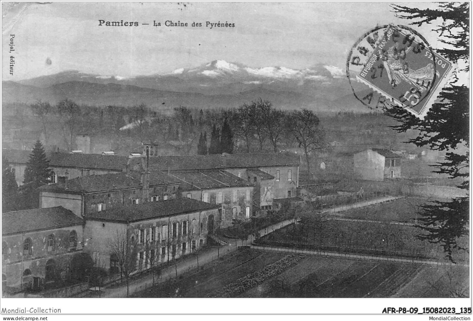 AFRP8-09-0720 - PAMIERS - La Chaîne Des Pyrénées - Pamiers