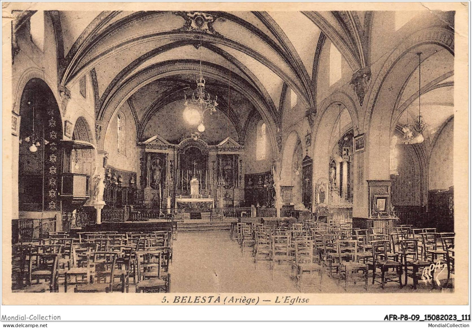 AFRP8-09-0708 - BELESTA - Ariège - L'église - Pamiers