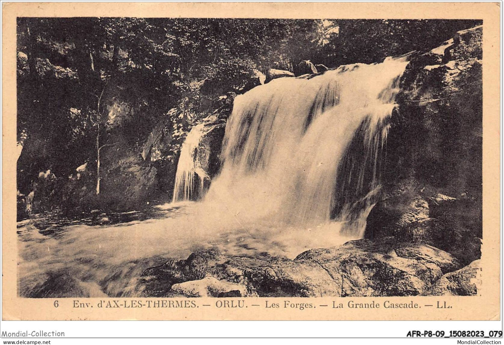 AFRP8-09-0692 - Environs D'AX-LES-THERMES - Orlu - Les Forges - La Grande Cascade - Ax Les Thermes