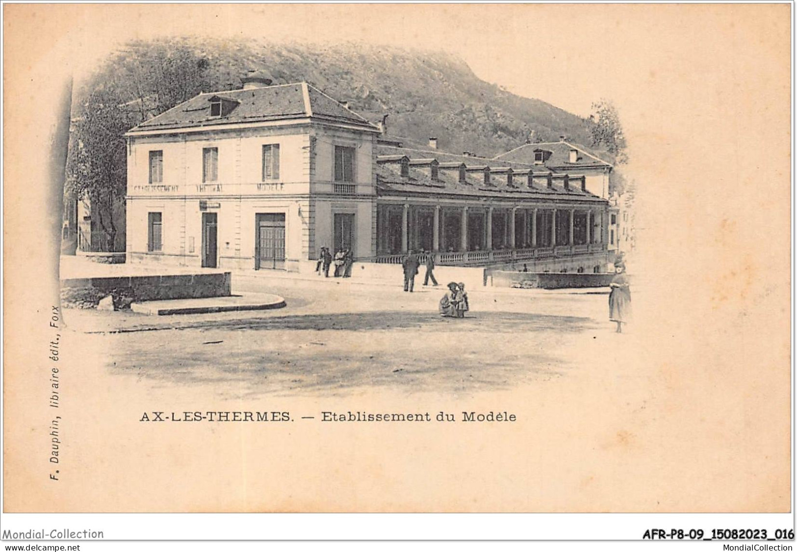 AFRP8-09-0660 - AX-LES-THERMES - établissement Du Modèle - Ax Les Thermes