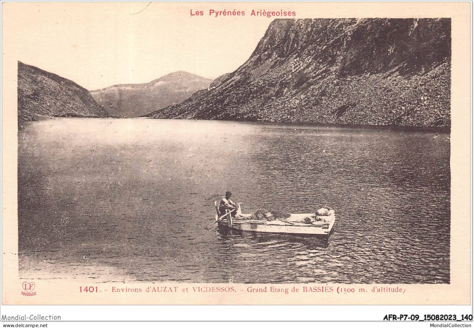 AFRP7-09-0613 - Environs D'AUZAT Et VICDESSOS - Grand étang De Bassiés - Foix
